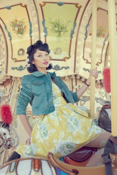 Funky Mrs. Fox Photoshoot by Chotronette - Unique Couture and Made-to-Measure Dresses