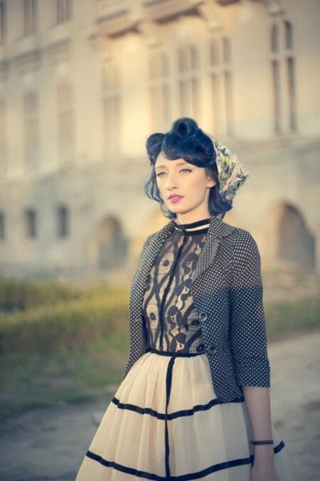 Funky Mrs. Fox Photoshoot by Chotronette - Unique Couture and Made-to-Measure Dresses