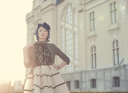 Funky Mrs. Fox Photoshoot by Chotronette - Showcasing Unique Couture