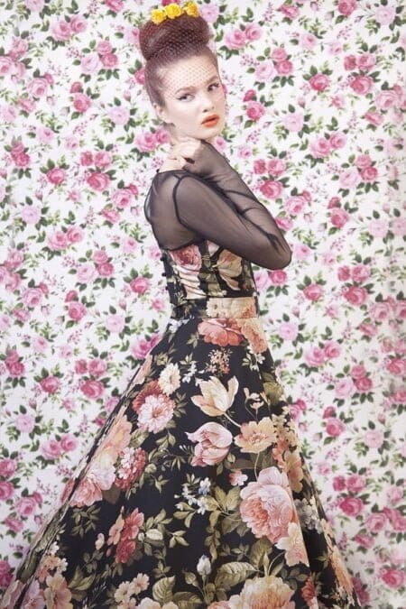 Vintage Vixen Photoshoot by Chotronette - Unique Couture and Made-to-Measure Dresses