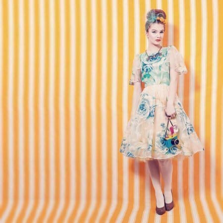Vintage Vixen Photoshoot by Chotronette - Unique Couture and Made-to-Measure Dresses
