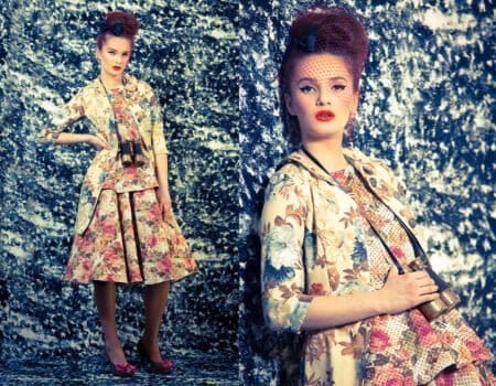 Vintage Vixen Photoshoot by Chotronette - Unique Couture and Made-to-Measure Dresses