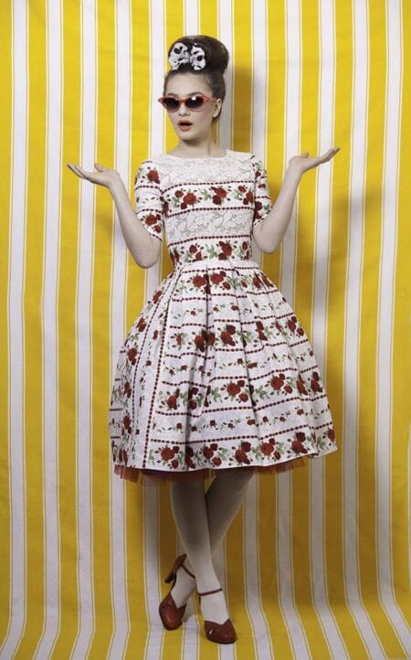 Vintage Vixen Photoshoot by Chotronette - Unique Couture and Made-to-Measure Dresses