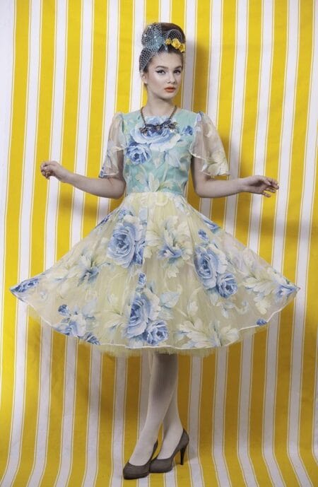 Vintage Vixen Photoshoot by Chotronette - Unique Couture and Made-to-Measure Dresses