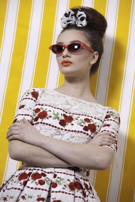 Vintage Vixen Photoshoot by Chotronette - Unique Couture and Made-to-Measure Dresses
