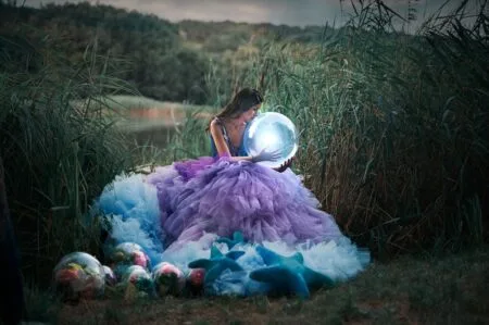 Mermaids are from Mars Photoshoot by Chotronette - Unique Couture and Made-to-Measure Dresses