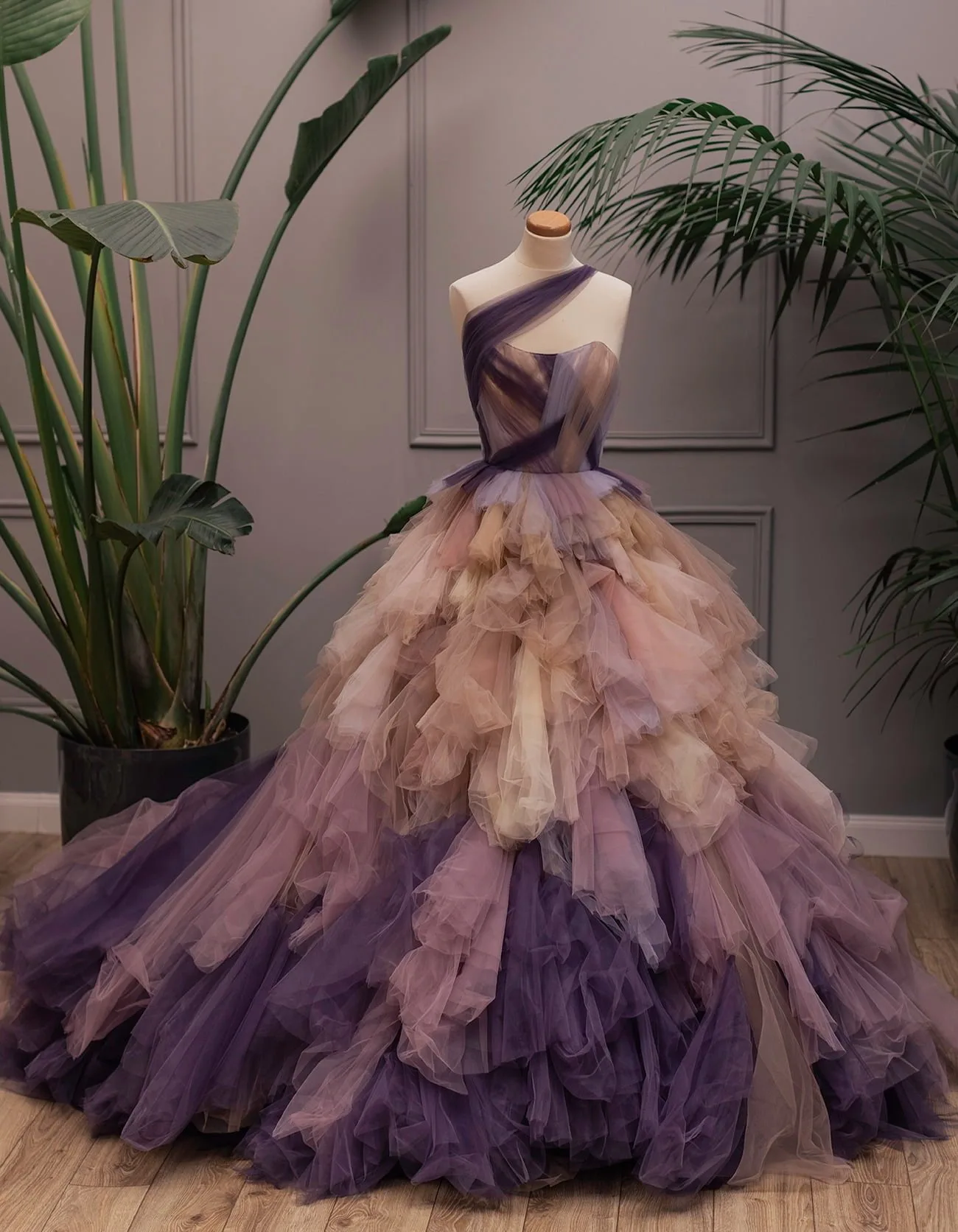 Mille Feuille Chotronette dress - Made to measure unique bridal design