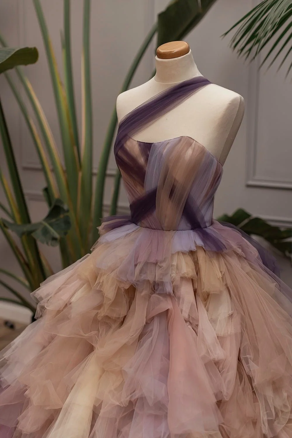 Mille Feuille Chotronette dress - Made to measure unique bridal design