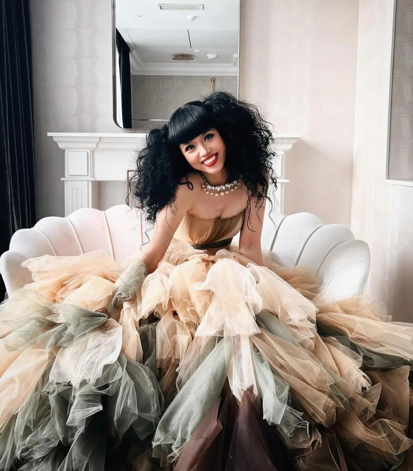 Pumpkin Spiced Latte Dress by Chotronette - Made to Measure