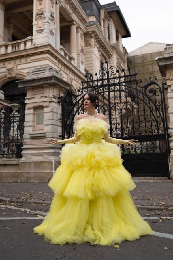 Citron Long Dress main image 1