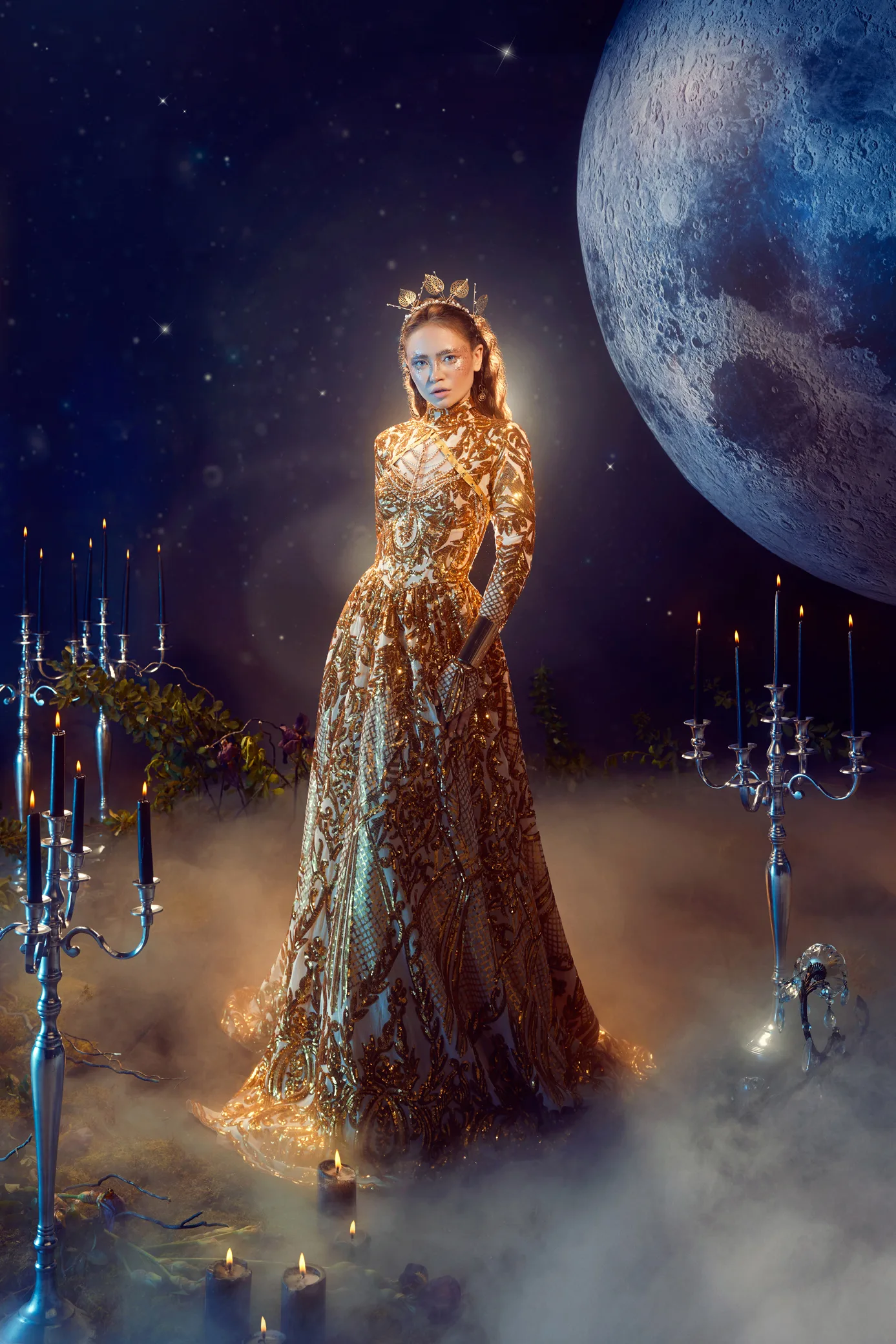 slim fit dress slacks Jovani Draped Long Gold Sequin Formal Dress 23779 Gold / 00 main image 0