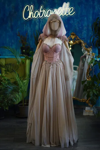 Roselight Royale - Alternative event and wedding dress by Chotronette