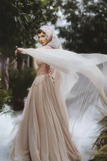 Roselight Royale - Alternative event and wedding dress by Chotronette