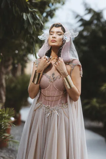 Roselight Royale - Alternative event and wedding dress by Chotronette