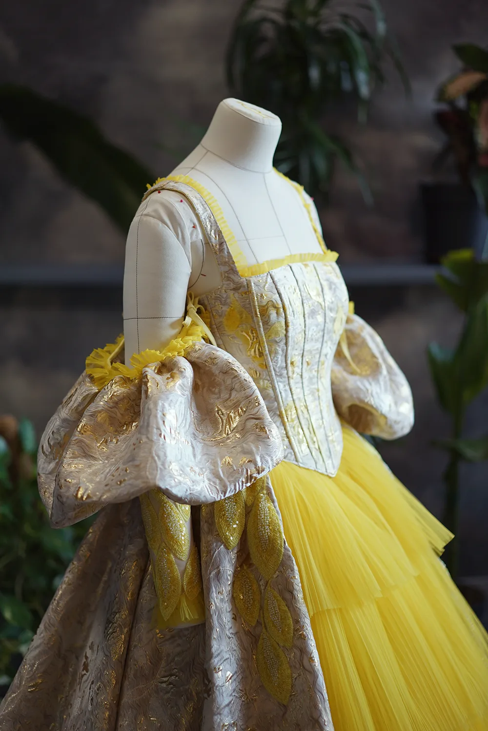 Citronade Chotronette dress - Made to measure unique bridal design