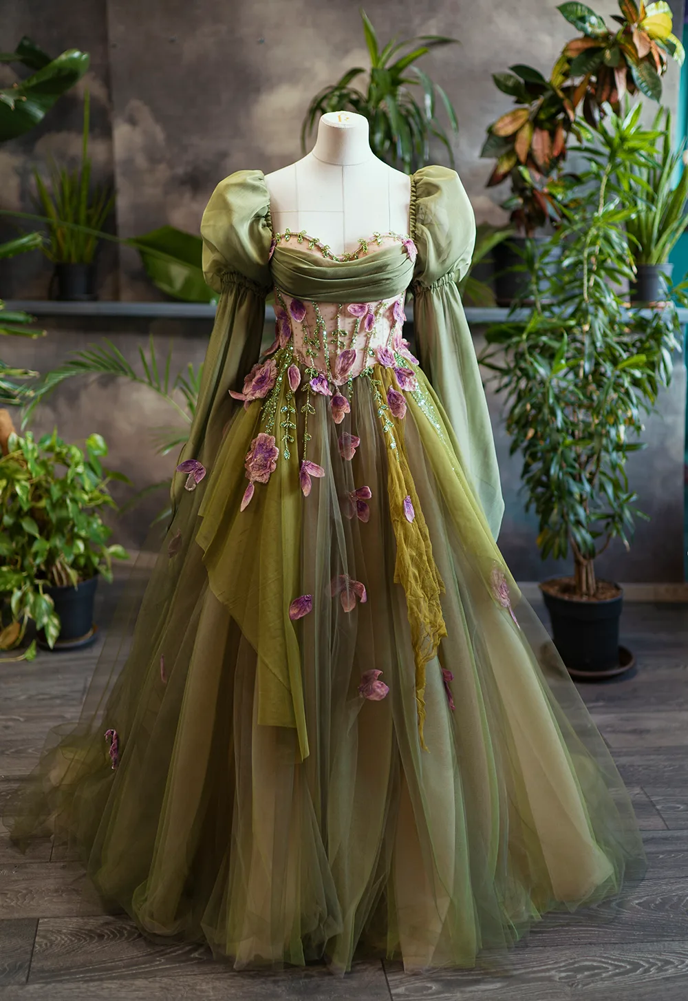 persephone green dress Persephone One Shoulder Draped Dress – Jasmine Chong
